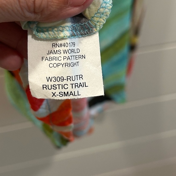 Jams World Colorful Geometric Pattern Dress Size XS - Picture 6 of 6